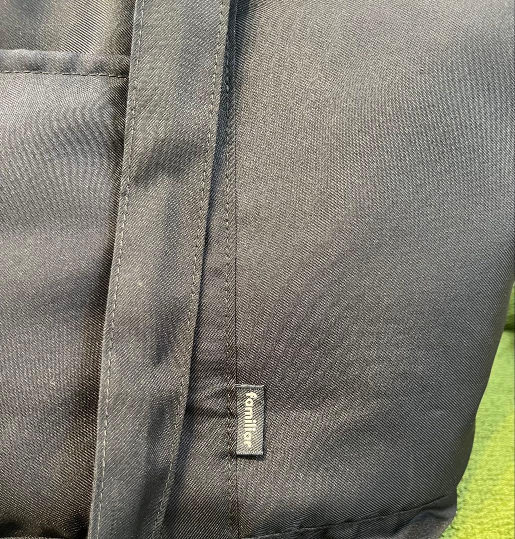 定価22,000円　familiar ファミリア　マザーズバッグ　青系チェック