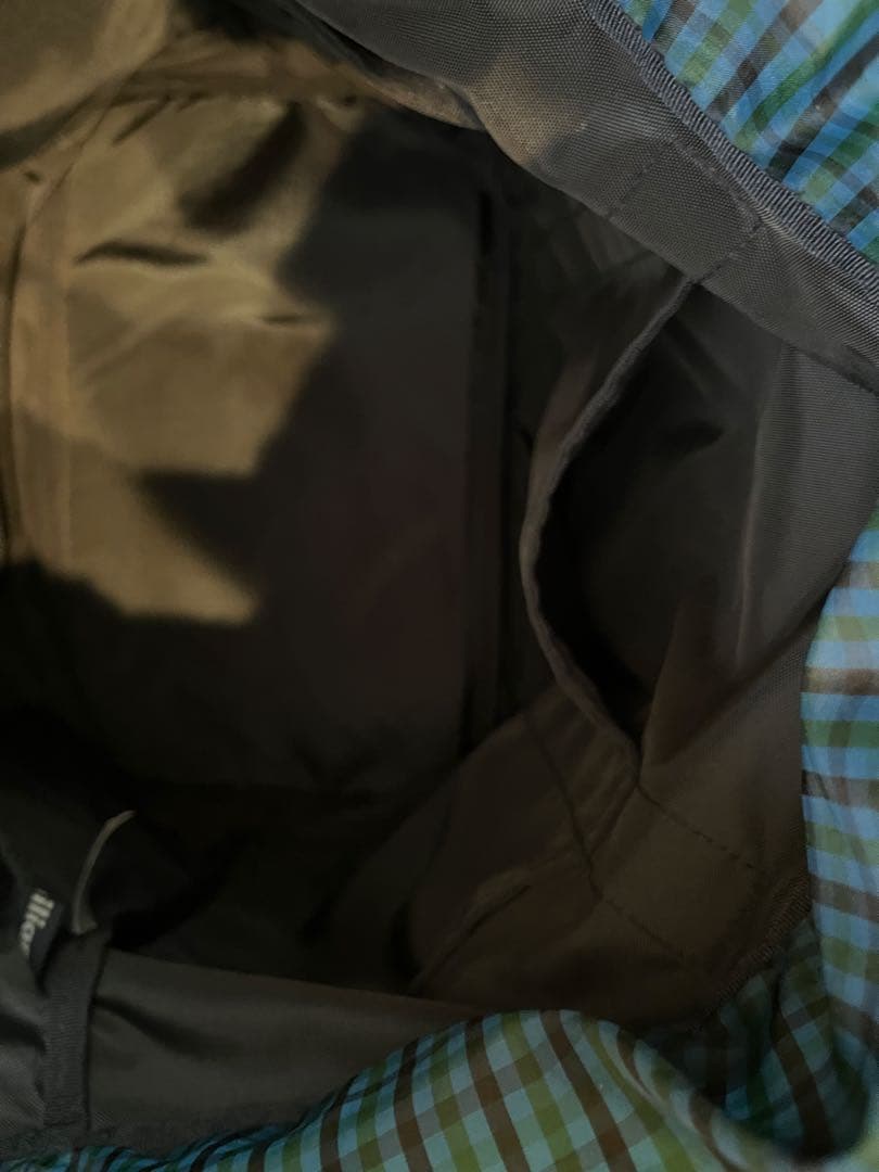 定価22,000円　familiar ファミリア　マザーズバッグ　青系チェック