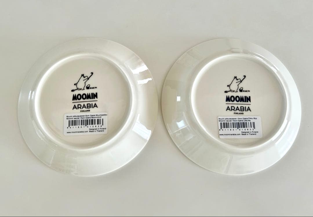スコープ特注　アラビア　ムーミン　オペラ　マグ　プレート　わしゃ紙付き