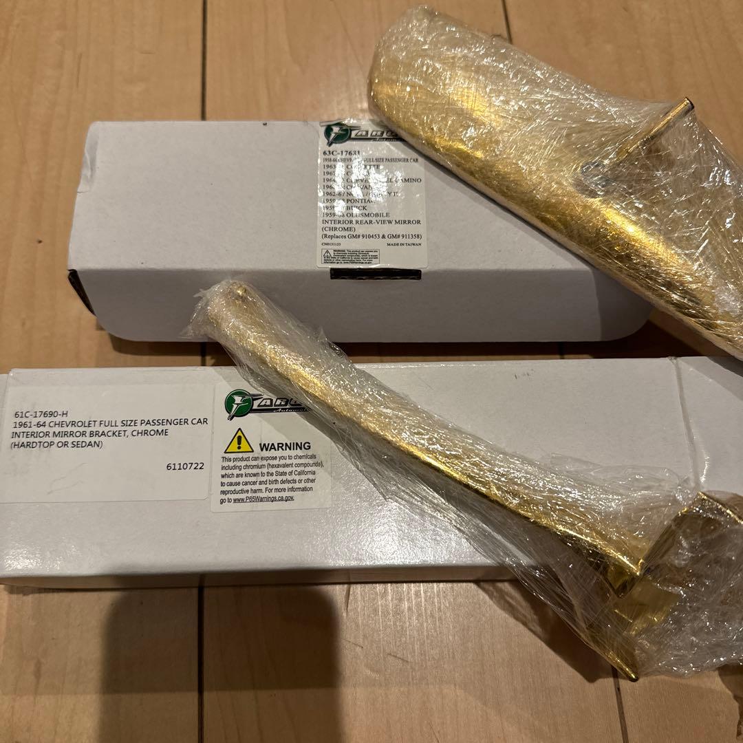 IMPALA インパラ ミラー 24k ゴールド 61 62 63 64