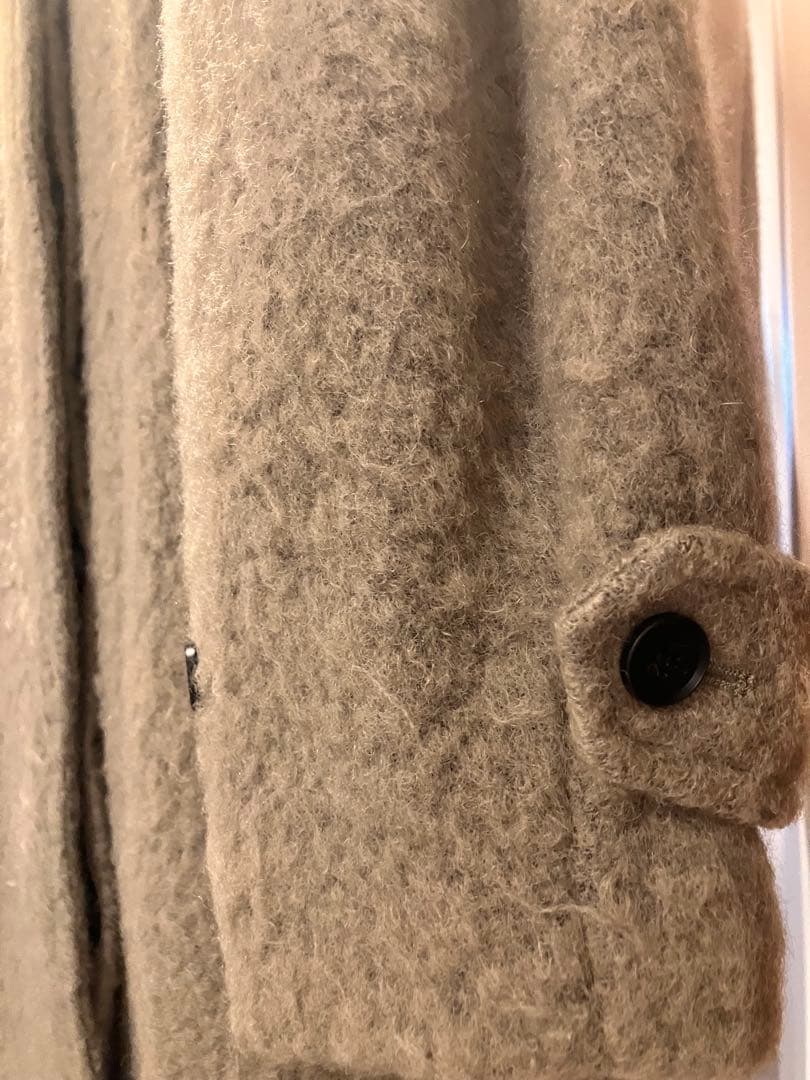 todayful トゥデイフル シャギーオーバーコート