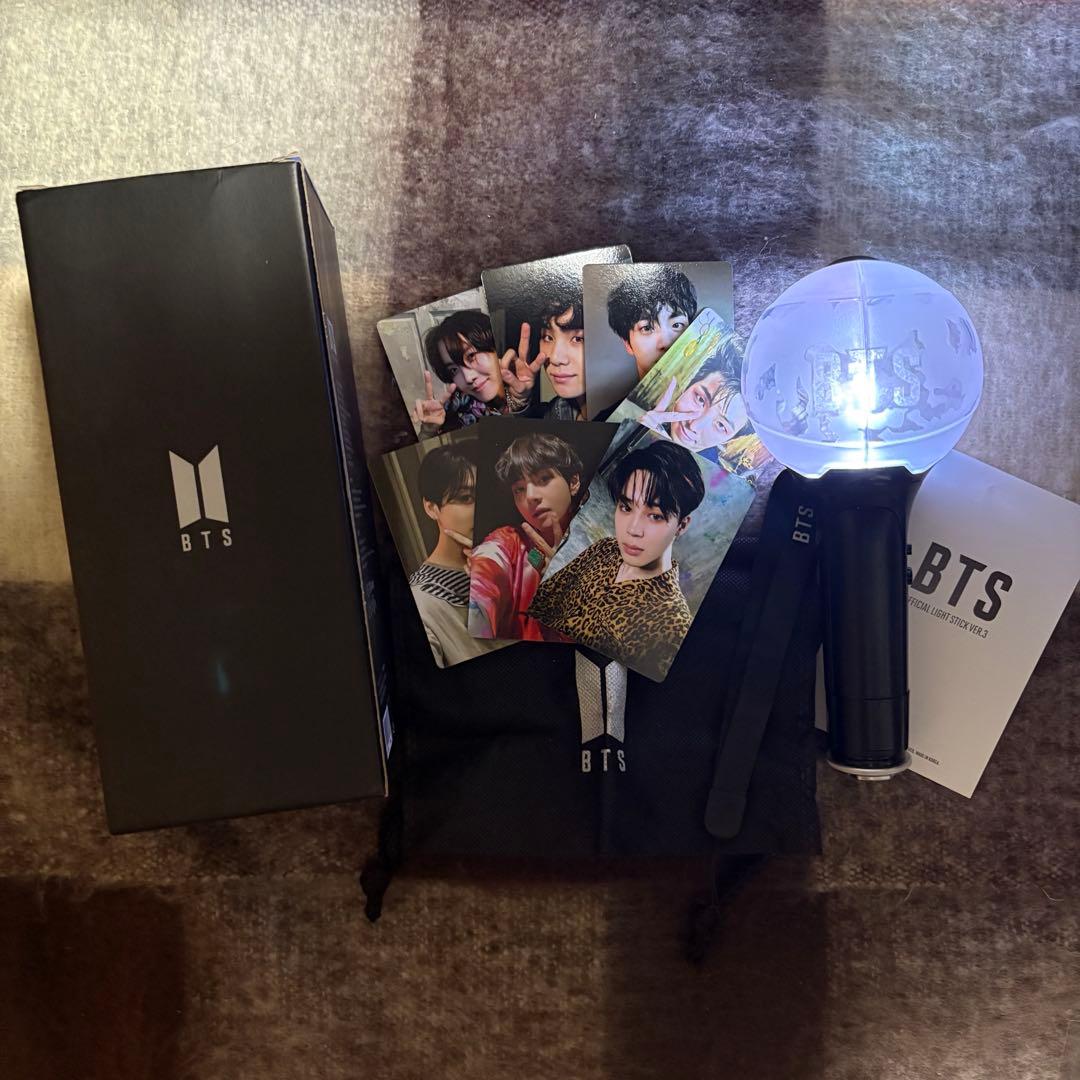BTS 公式ペンライト アミボム Ver.3