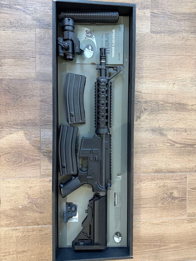 訳あり格安　SOPMOD M4 次世代電動ガン スコープ付き