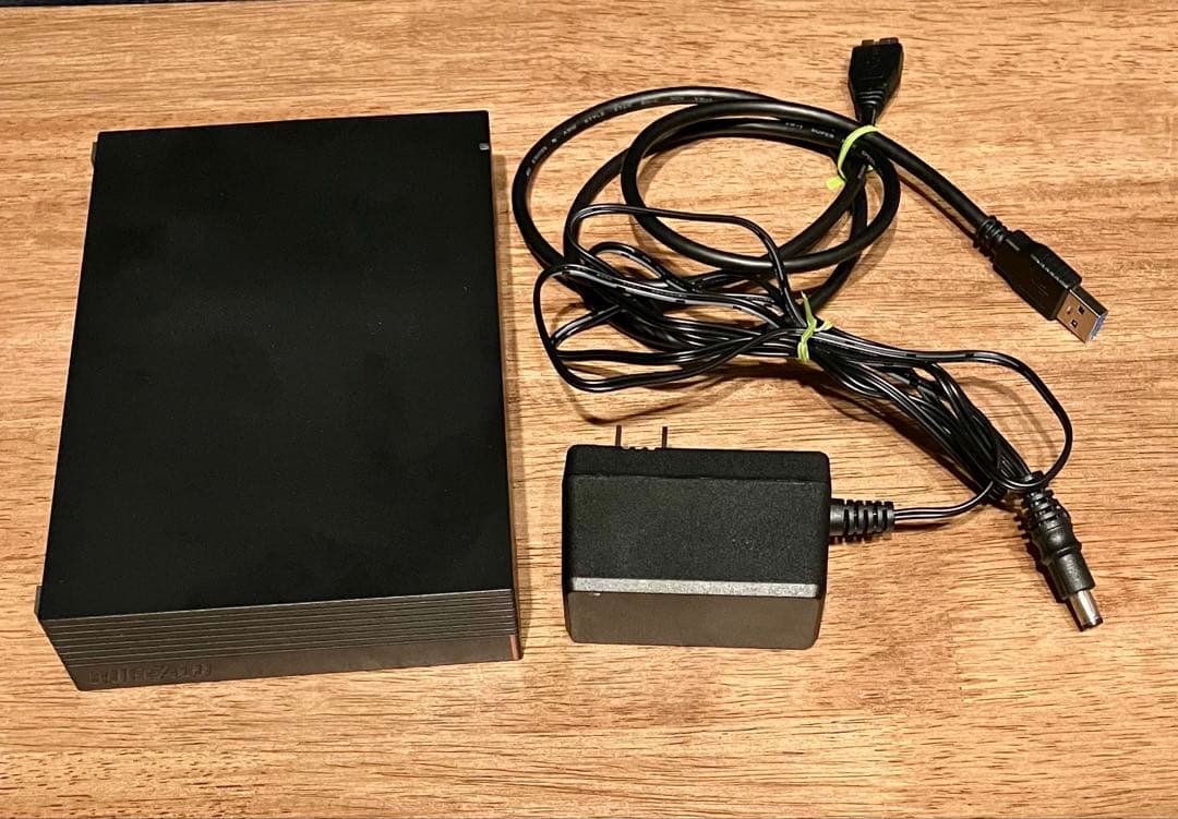 外付HDD 6TB BUFFALO HD-NRLD6.0U3-BA