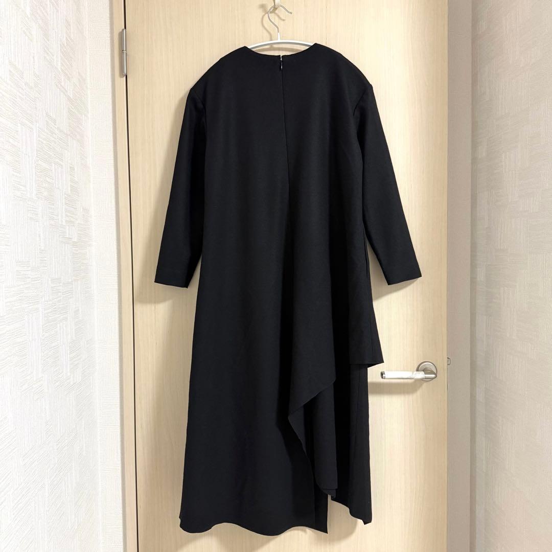 ■新品 23区 髙橋リタさんコラボ ファインウールジャージー イレヘムワンピース