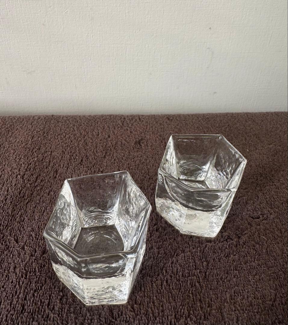 【新品】西山芳浩 角ぐいのみ（C）2個セット