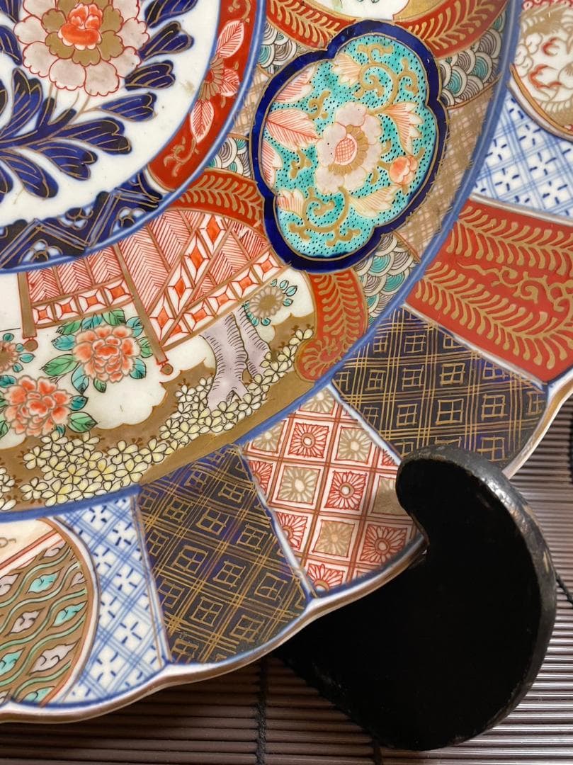 『古伊万里』大皿　骨董品　江戸時代　直径45cm