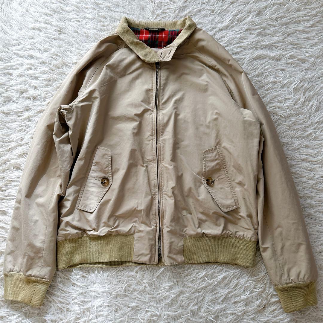 XLサイズ BARACUTA G9 イングランド製　ベージュ　裏地チェック