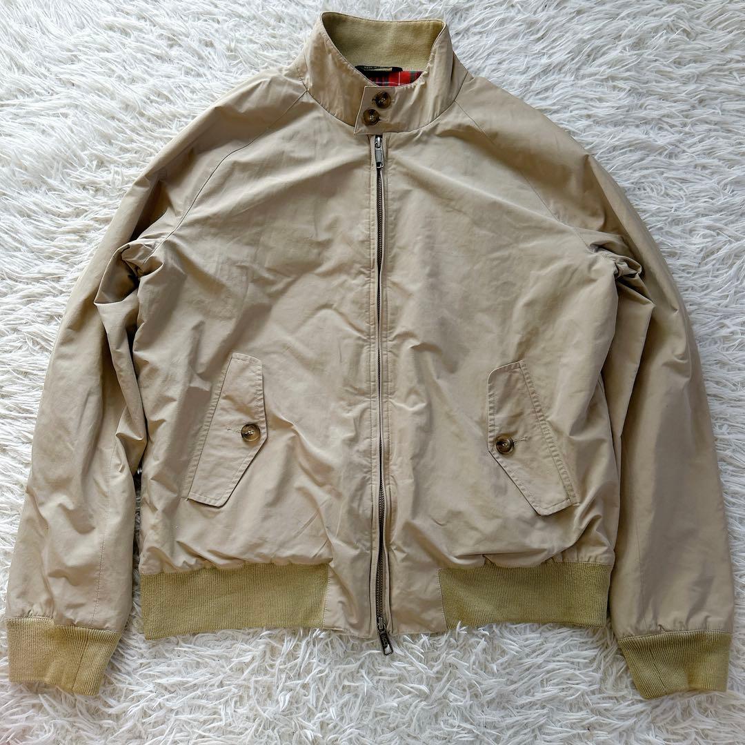 XLサイズ BARACUTA G9 イングランド製　ベージュ　裏地チェック