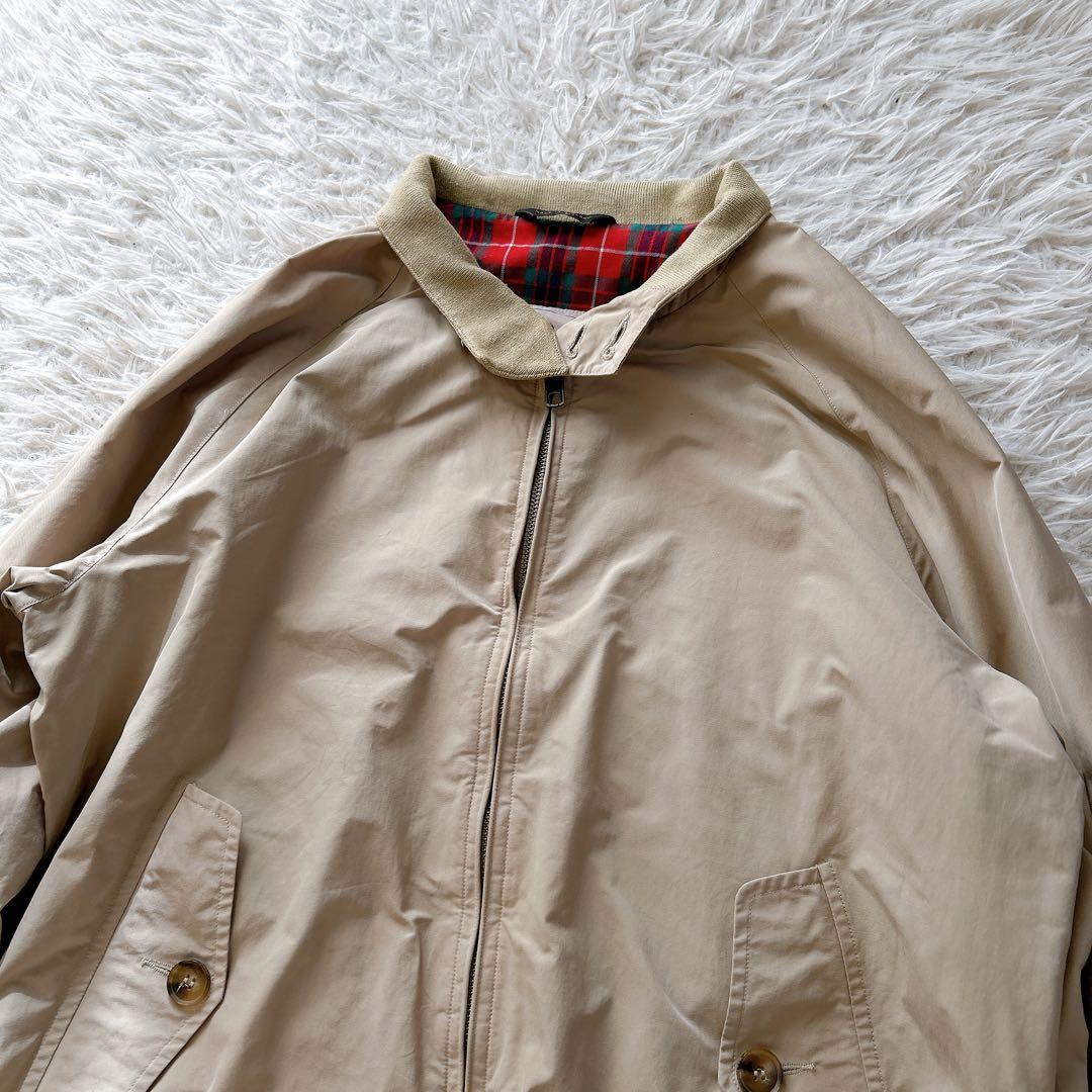 XLサイズ BARACUTA G9 イングランド製　ベージュ　裏地チェック