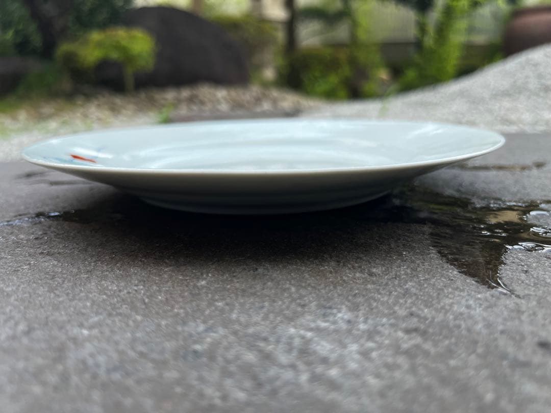 希少　香蘭社　有田焼　パン皿　20cm 4枚セット　アンティーク