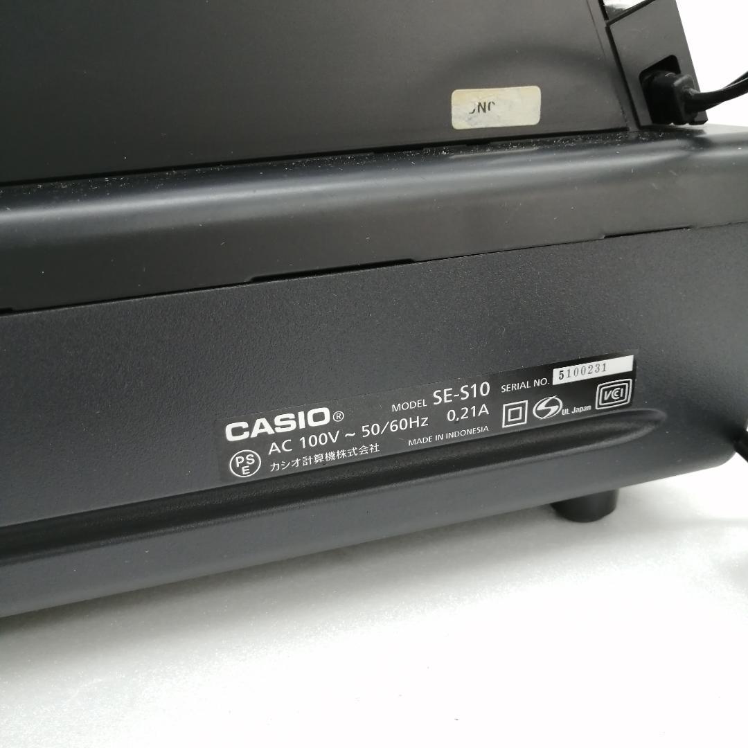 【ジャンク】CASIO レジ SE-S10BK ブラック