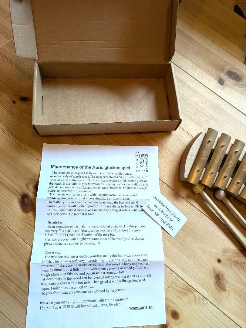 アウリス社(スウェーデン):グロッケンダイヤトニック８音