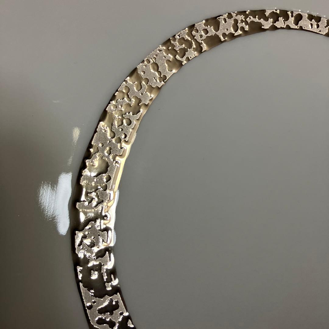 値下げ　未使用　有田焼　プラチナ禅　角皿