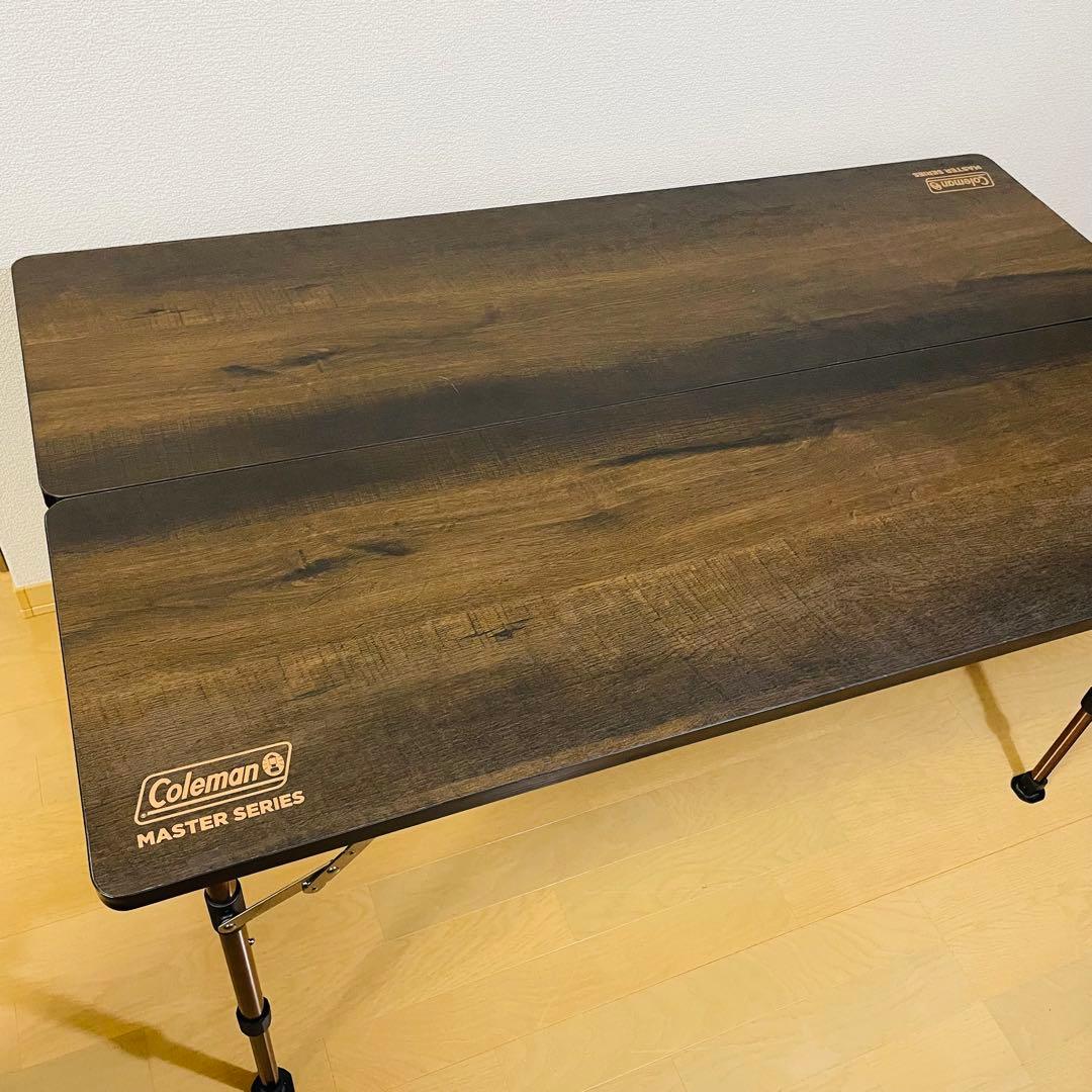 美品✨　コールマン バタフライテーブル120 マスターシリーズ