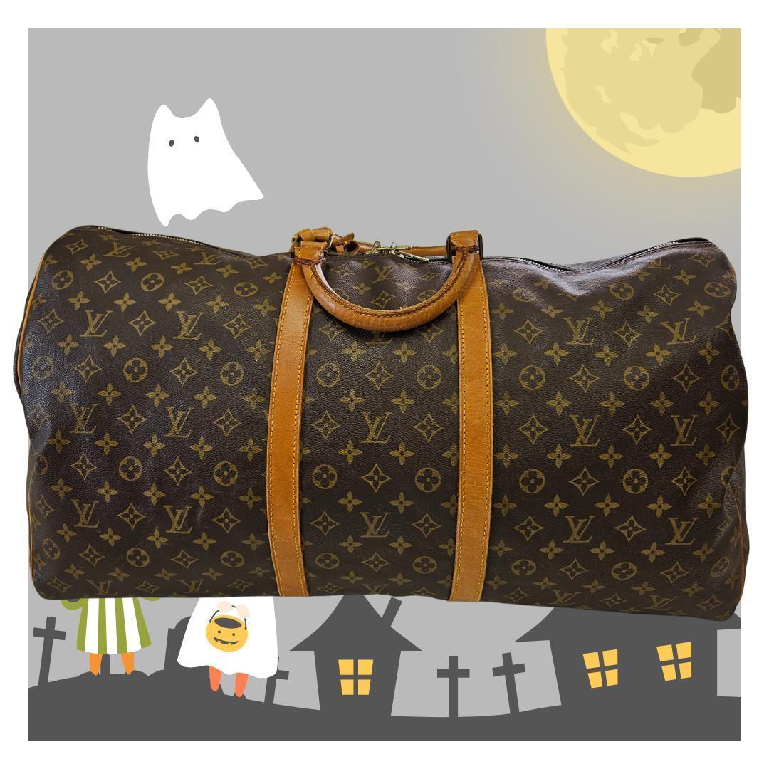ルイヴィトン LOUIS VUITTON キーポル60 モノグラム ボストン