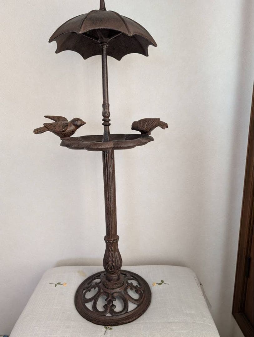 【アイアン製】バードバス bird bath