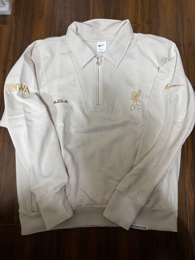 リヴァプール レブロンコラボ ハーフジップ