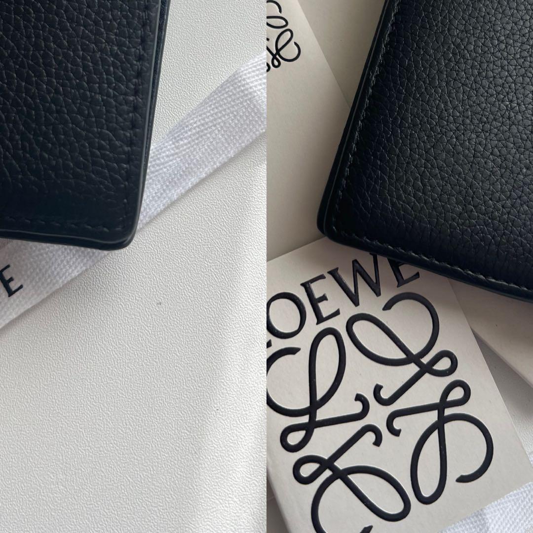 84 極上美品 LOEWE ロエベ 2つ折り財布