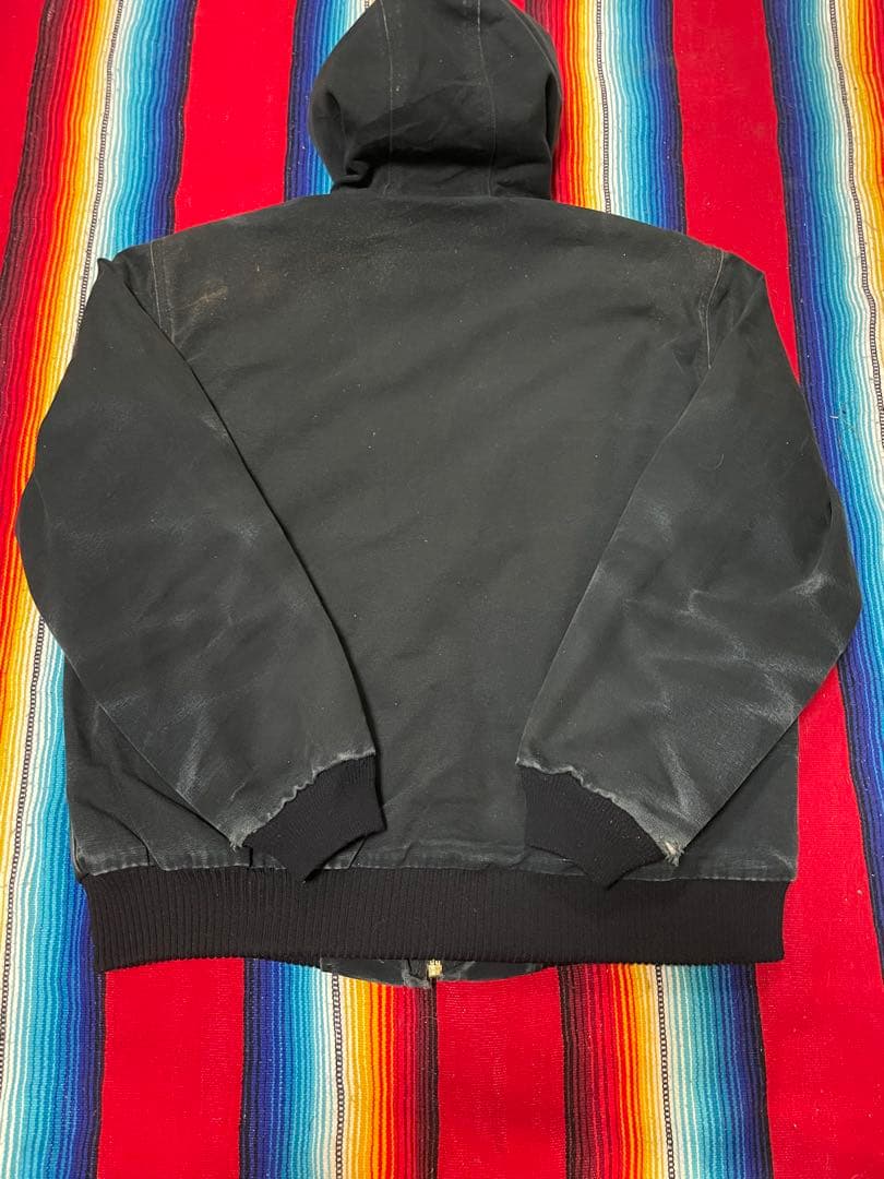 USA製 Carhartt Active Jacket black fade M