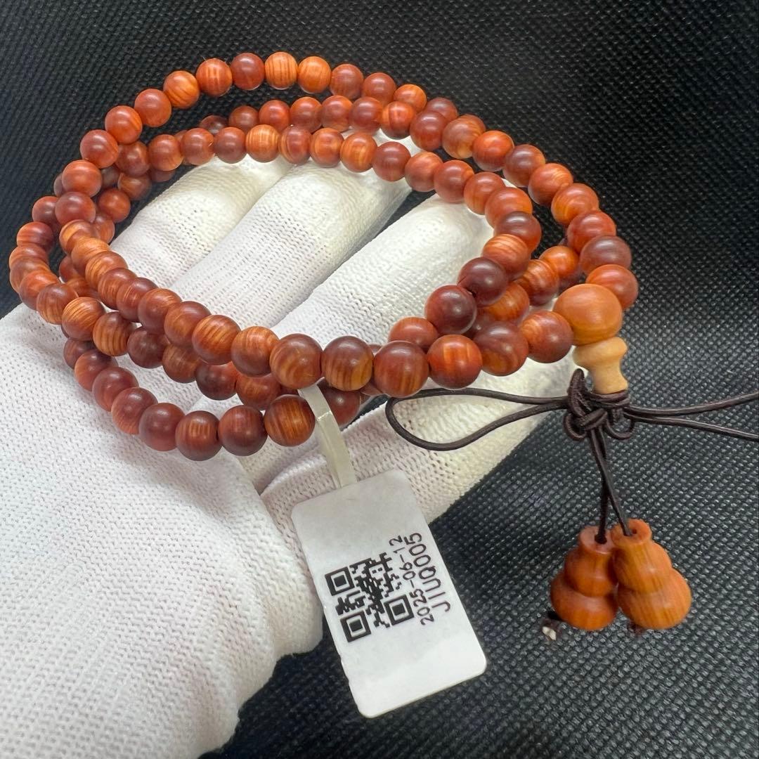 天然崖柏（がいはい）ブレスレットもネックレス希少香木｜パワーウッド1099