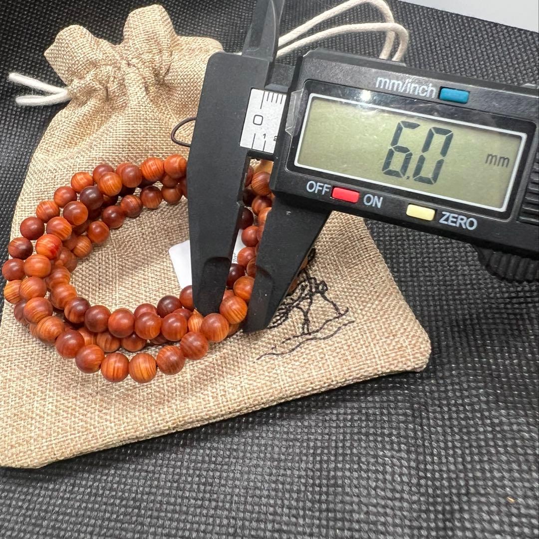 天然崖柏（がいはい）ブレスレットもネックレス希少香木｜パワーウッド1099