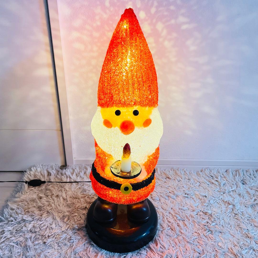 サンタの森 サンタホルンL LEDイルミネーション　高さ50㎝