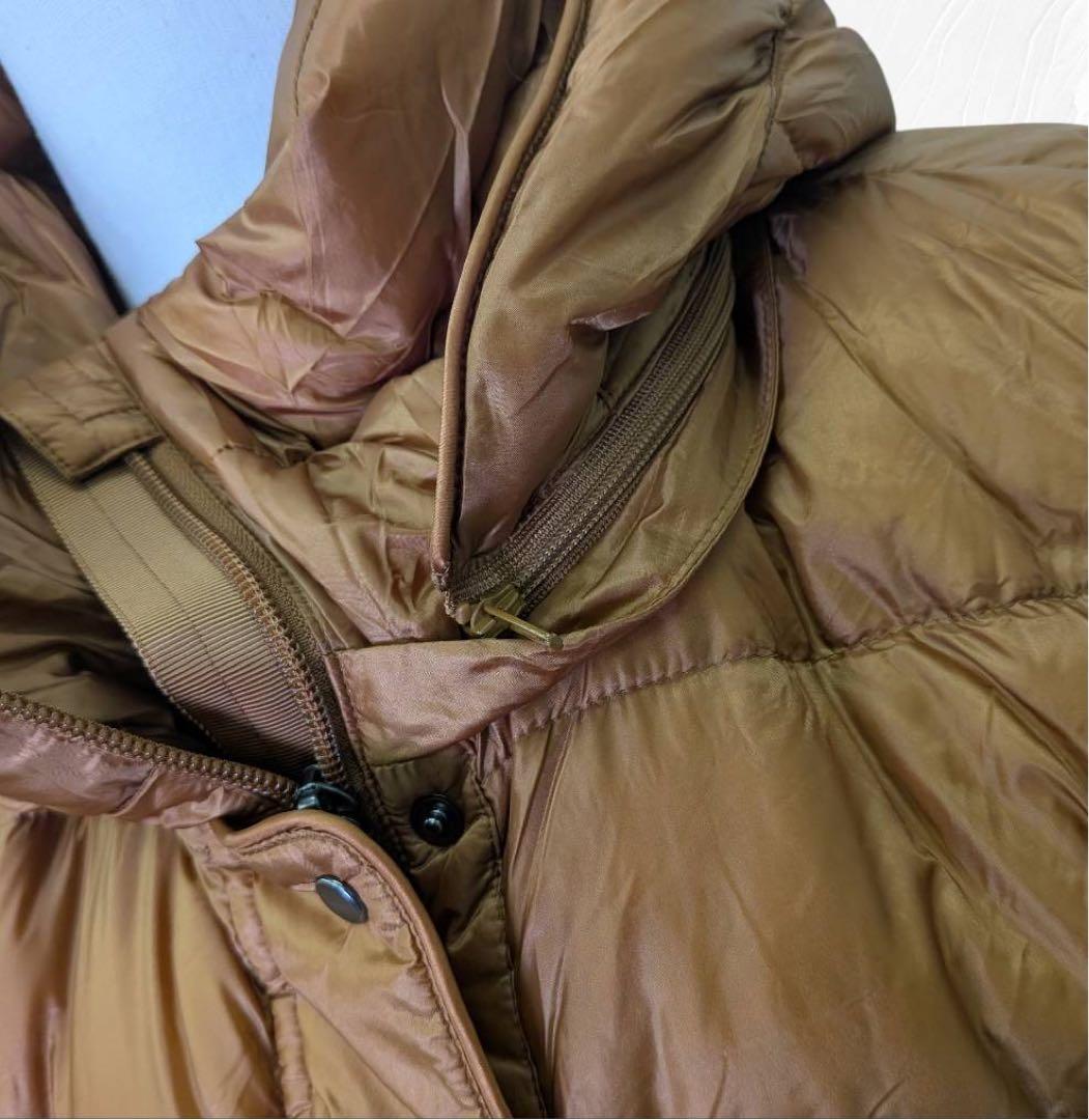 【未使用】Leilian レリアン ダウン ジャケット ブラウン 13号