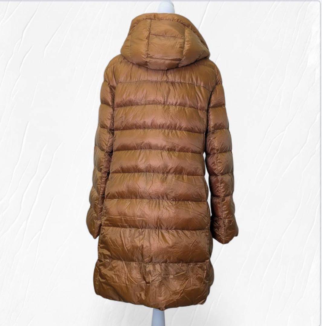 【未使用】Leilian レリアン ダウン ジャケット ブラウン 13号