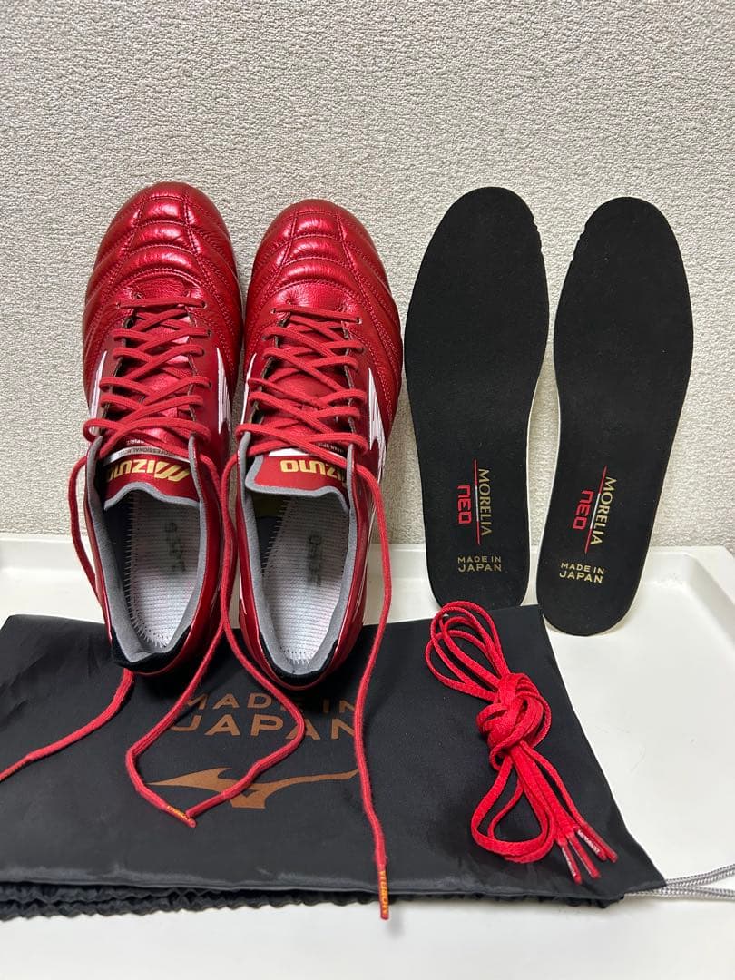 モレリア ネオⅣ ジャパン 40周年 RUBY RED PACK 26.5cm