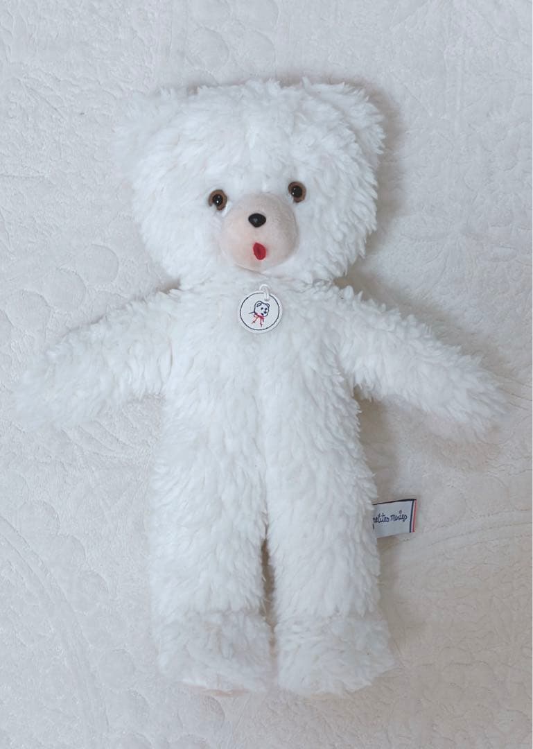 鶏助⭐︎ les petites maries ホワイト　ティディベア