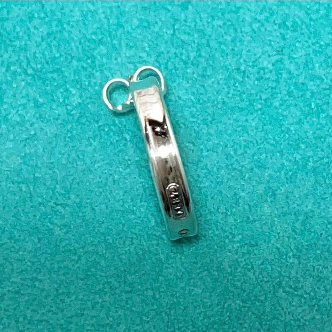 【極美品】ティファニー　ナローフープピアス 1837 片耳　メンズ/レディース