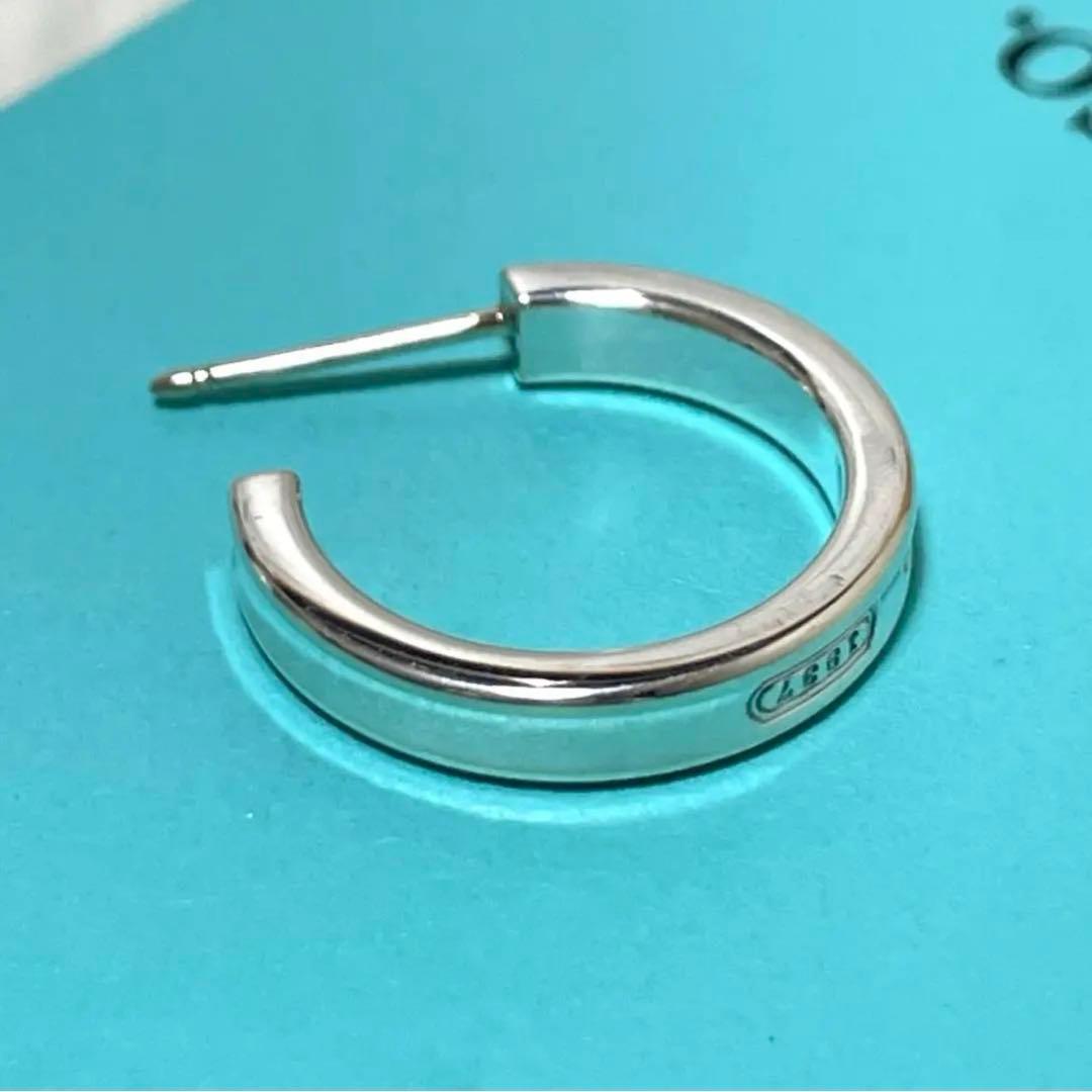 【極美品】ティファニー　ナローフープピアス 1837 片耳　メンズ/レディース