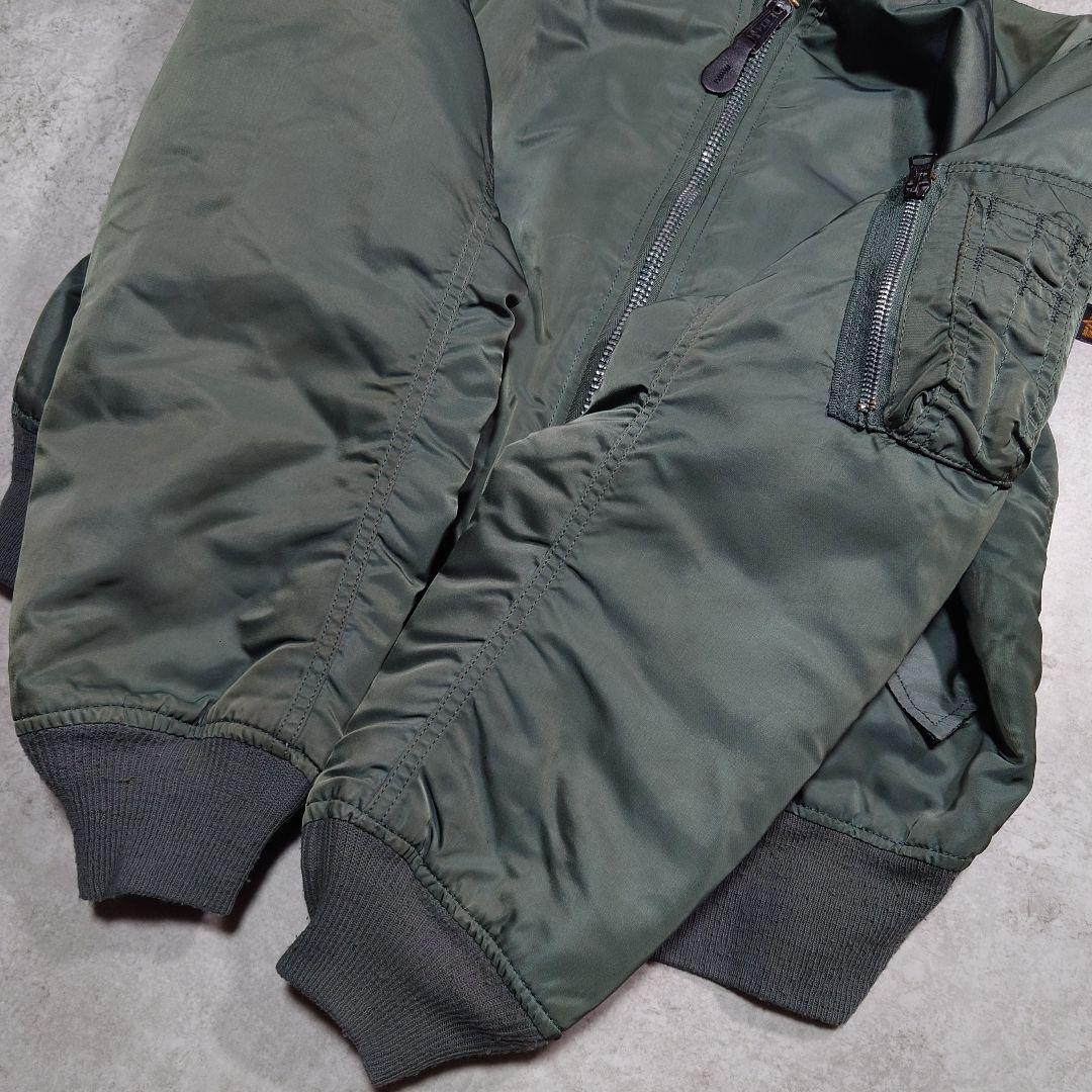 80s 90s ALPHA INDUSTRIES MA-1 USA製 M