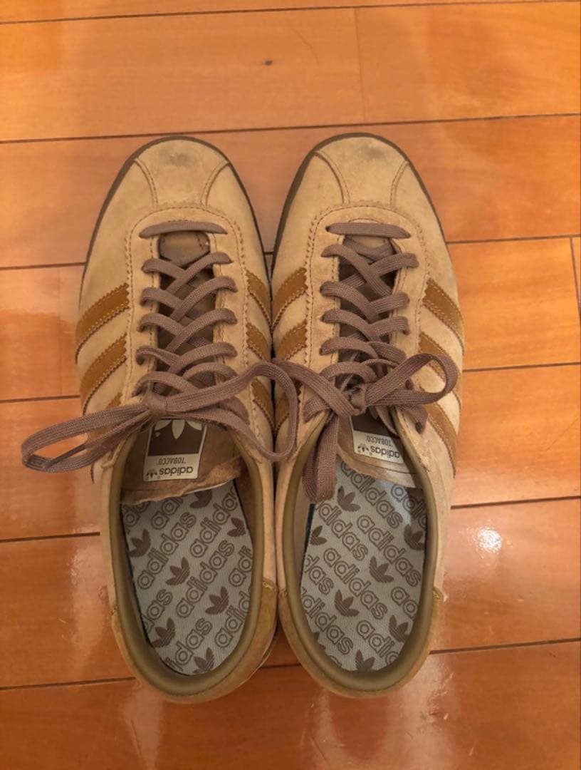 adidas スニーカー　タバコ　tabaco 26.5cm ブラウン