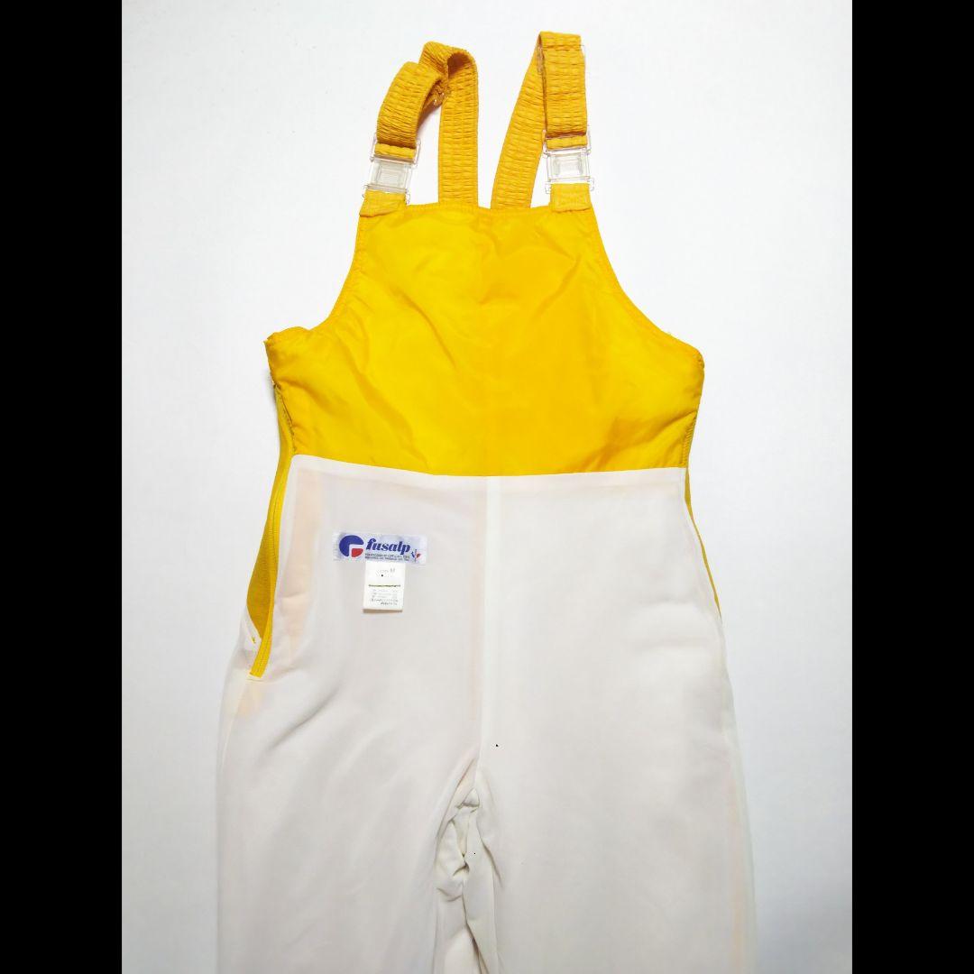 fusalp フザルプ スキーウェア 黄色 上下セット ヴィンテージ 昭和レトロ
