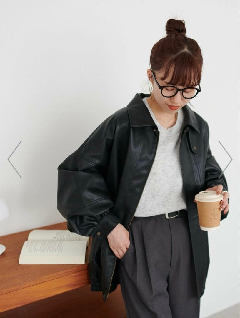 【中古・美品】ヴィンテージPUレザージャケット