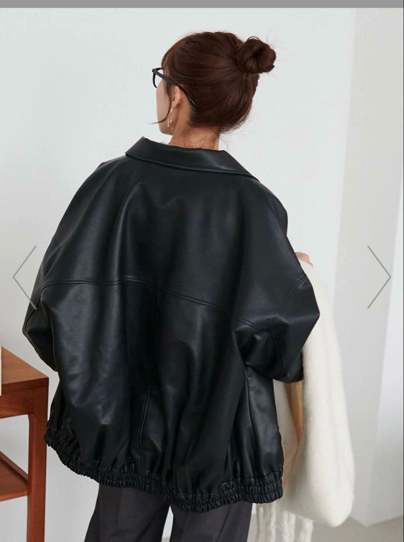 【中古・美品】ヴィンテージPUレザージャケット