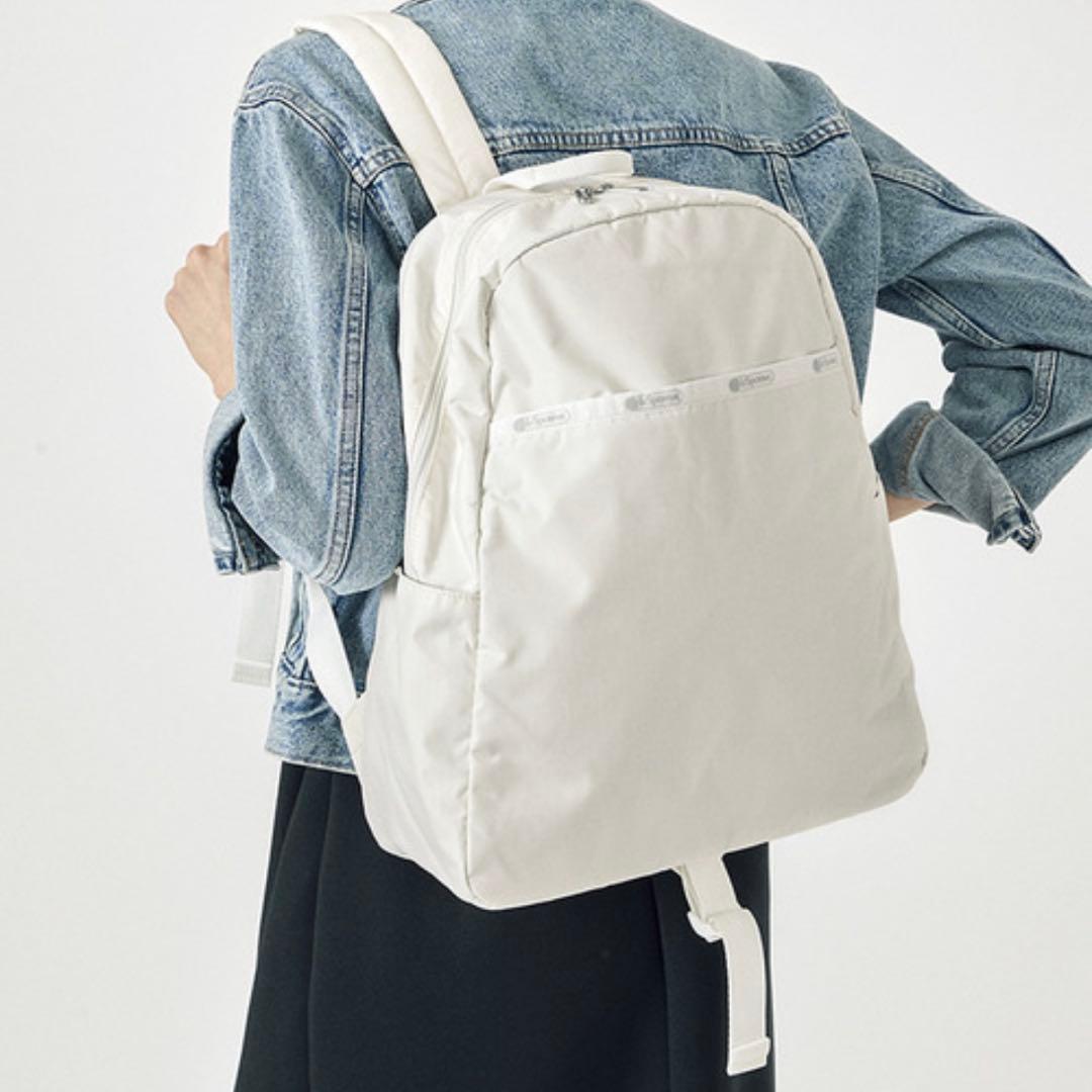 新品未使用　レスポートサック　リュック　メレンゲ