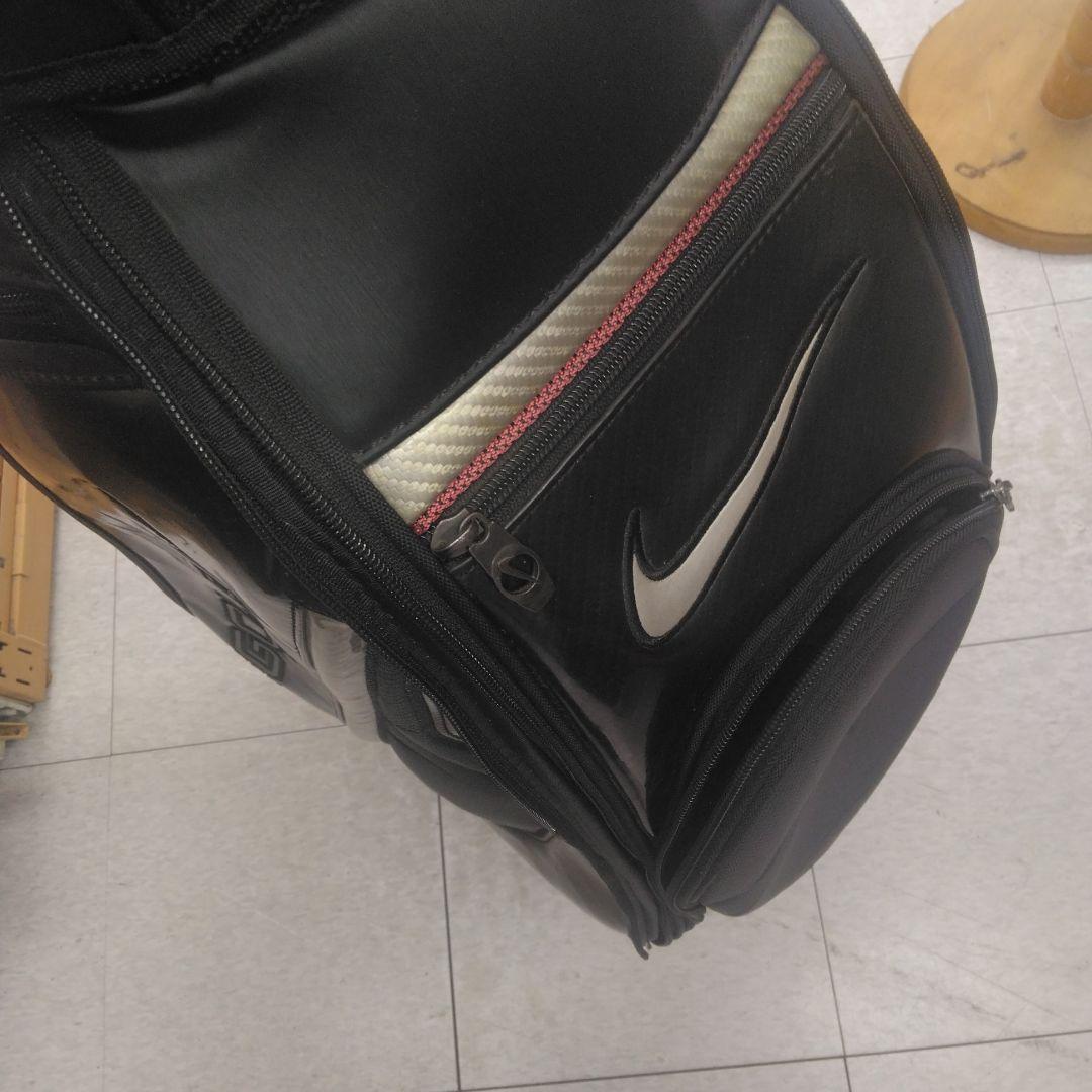 NIKE ナイキゴルフ　9型　キャディバッグ　ブラック　フード付き