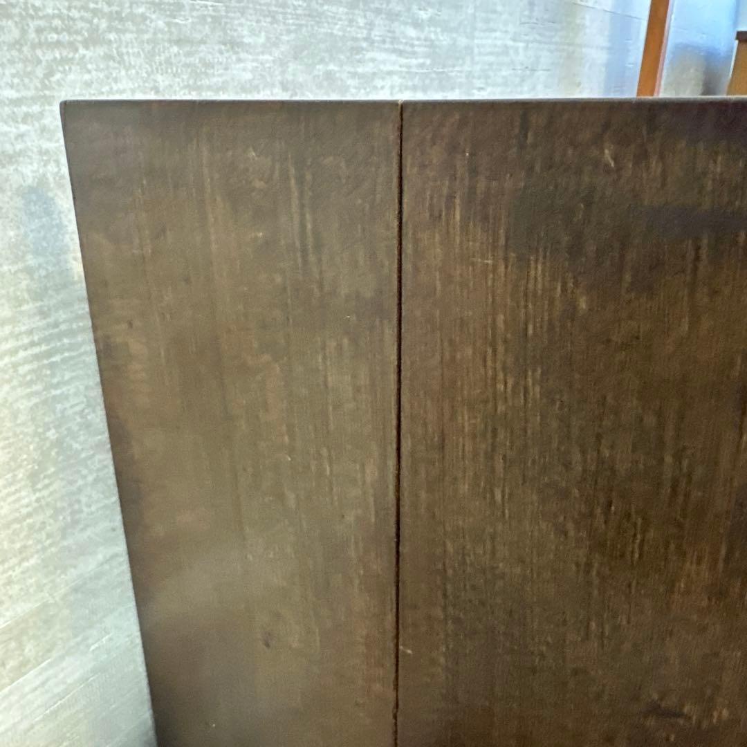 昭和レトロ 違い棚 キャビネット 小引き出し 花台 チェスト