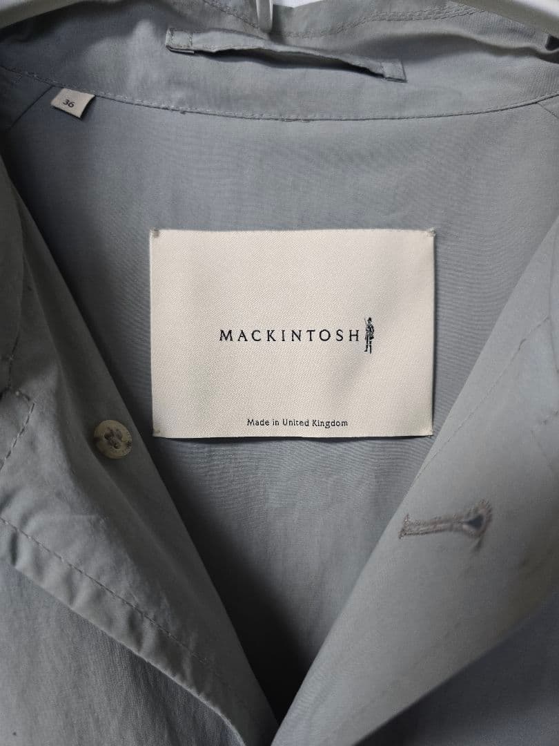 フジさん専用 MACKINTOSH トレンチコート グレー オーバーサイズ