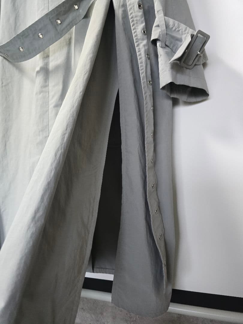 フジさん専用 MACKINTOSH トレンチコート グレー オーバーサイズ