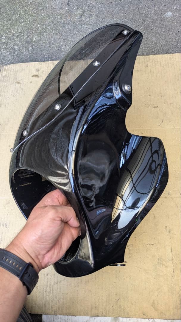 CHICDESIGN　XR1200用　ティーラ ロケットヘッドカウル　ハーレー