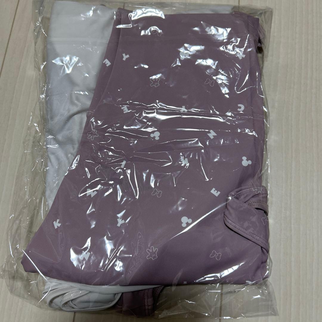 L AVA ディズニー　ミニーマウス　ヨガウェアセット　Lサイズ