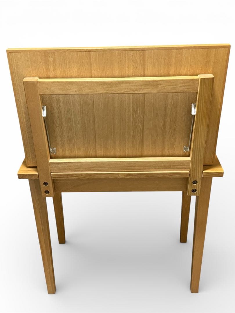 【無印良品】ドレッサーテーブル 天然木タモ材 鏡付き シンプルデザイン