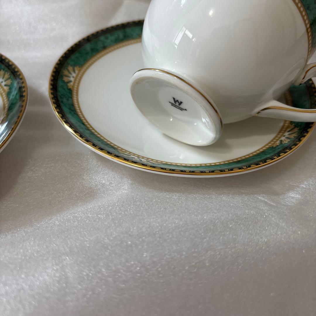  ウェッジウッド廃盤品 カップソーサー 4客