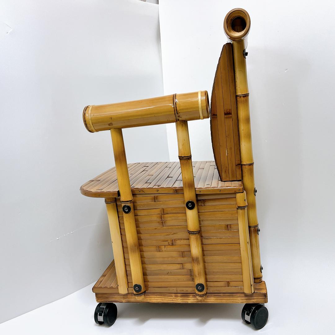 【美品✨送料無料】梅里竹芸　背・腰伸ばしイス　［メーカー価格］99,000円