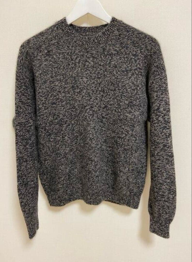 トップス AURALEE BABYCASHMERE MELANGE KNIT