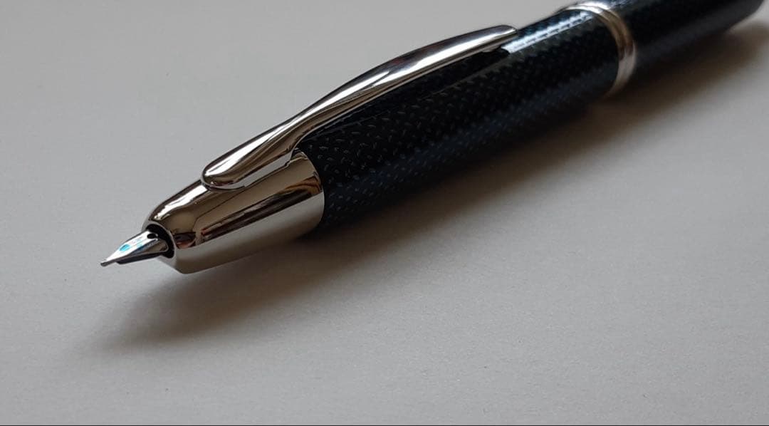 パイロット キャップレス Kasuri 万年筆 F 限定品 青